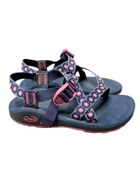 Chaco Womens Z1 Cloud Outdoor Sandals in Marquise Pink & Navy